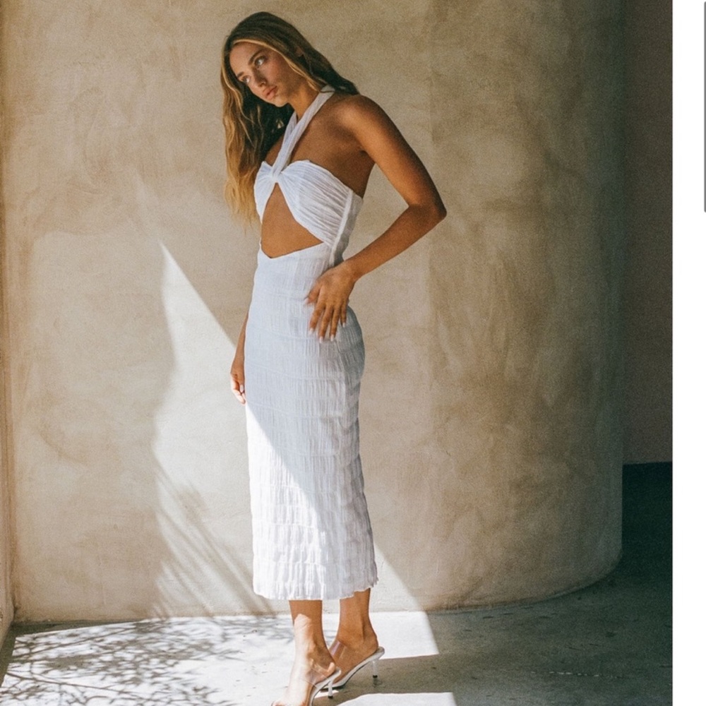 Artlet Sabo Skirt Dress - XS White